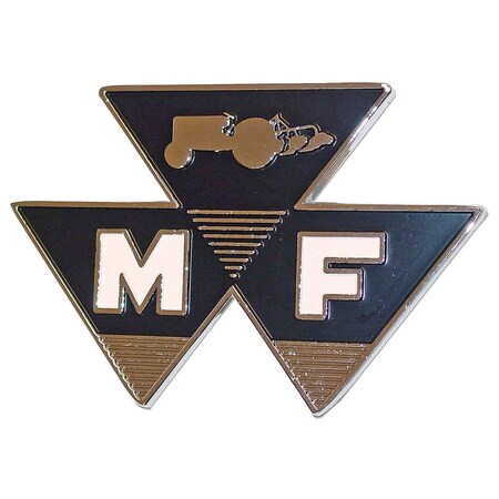 Aftermarket MFS141 Front Emblem  Fits Massey Ferguson MFS141-STR
